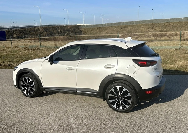 Mazda CX-3 cena 79500 przebieg: 73000, rok produkcji 2019 z Piława Górna małe 79